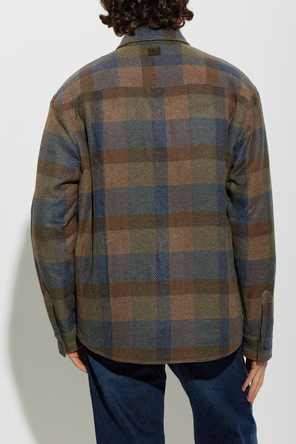 Etro Chaqueta acolchada con estampado de cuadros