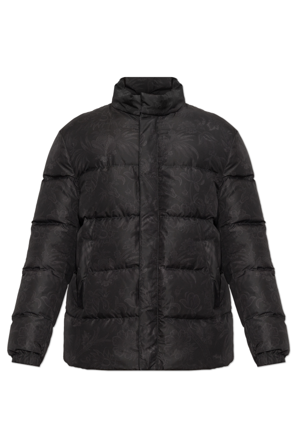 Puffer jacket with logo od Etro