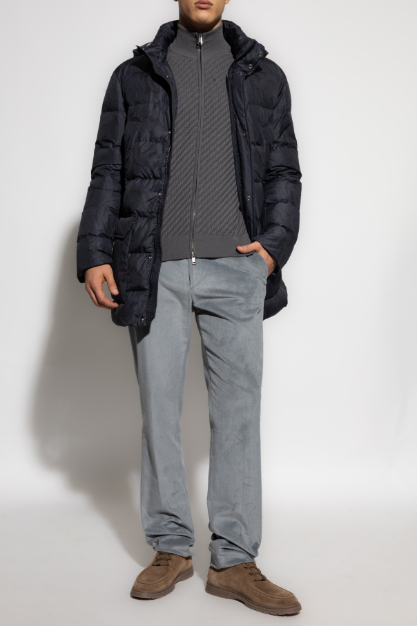 Etro Chaqueta de plumas con capucha desmontable