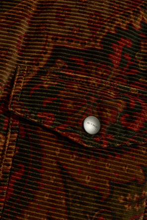 Etro Chaqueta de pana acolchada