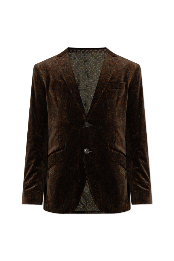 Velvet blazer od Etro