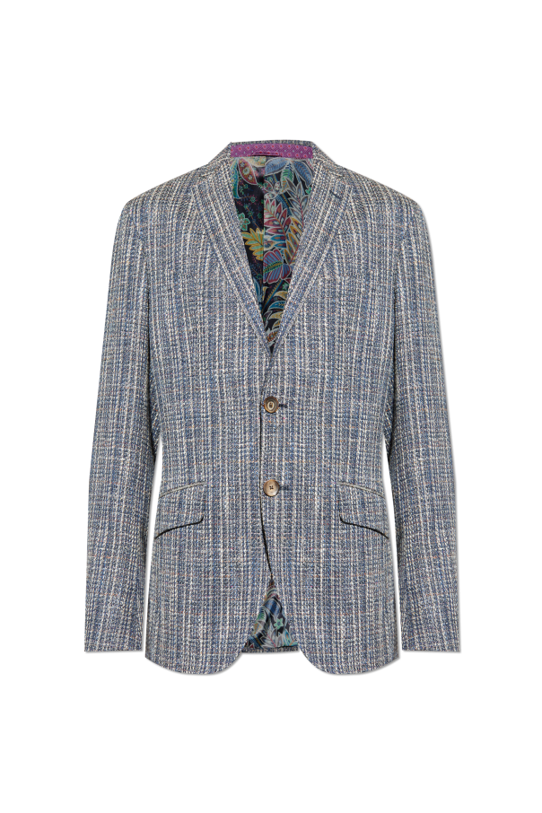 Blazer with open lapels od Etro