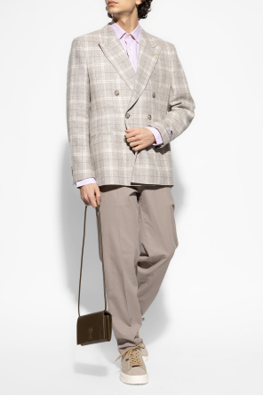 Blazer with check pattern od Etro