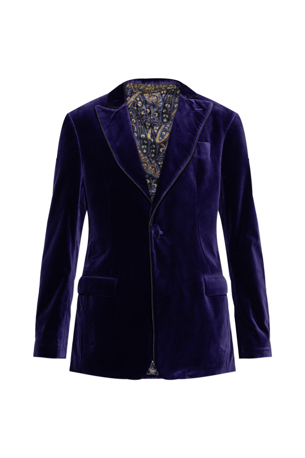 Etro Aksamitna marynarka