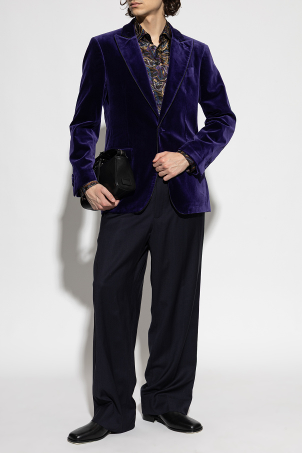 Etro Aksamitna marynarka