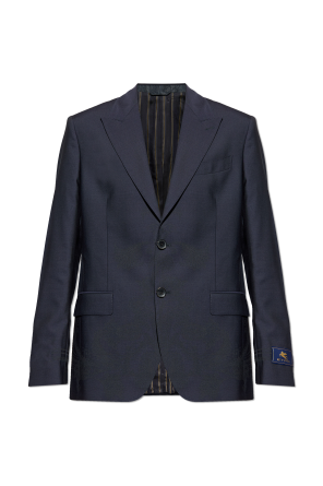 Wollblazer mit einfachem Schlitz