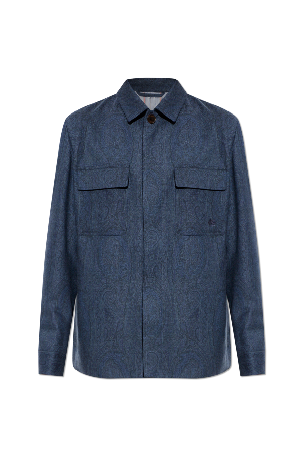 Wool jacket with pockets od Etro