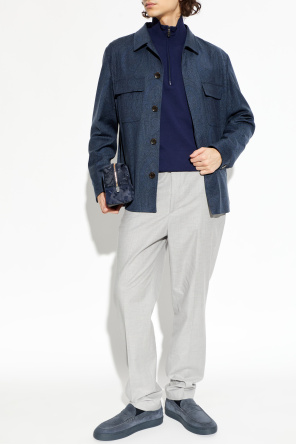 Wool jacket with pockets od Etro