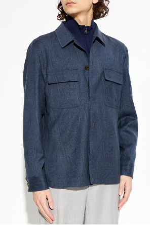 Etro Wool jacket with pockets
