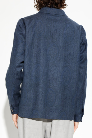 Etro Wool jacket with pockets