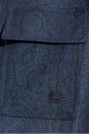 Etro Wool jacket with pockets