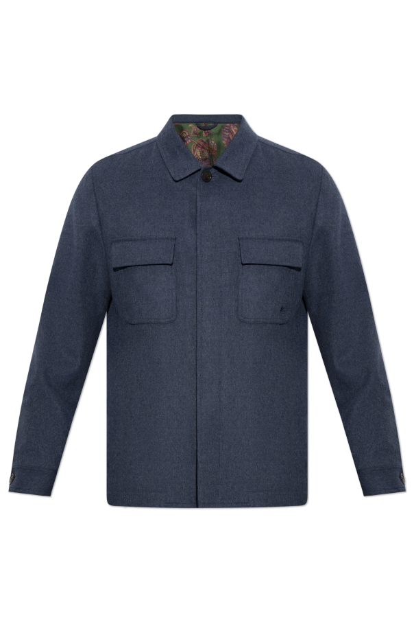 Wool jacket with pockets od Etro