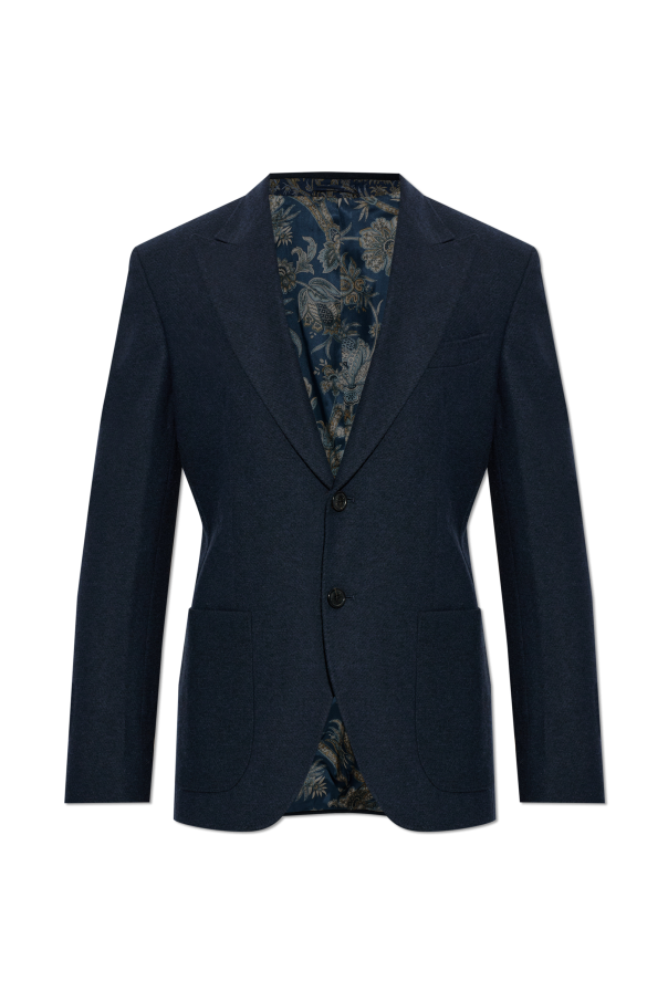 Blazer with double vent od Etro