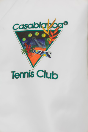 Casablanca Ortalionowe spodnie z logo