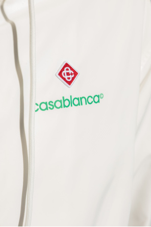 Casablanca Ortalionowa kurtka z logo