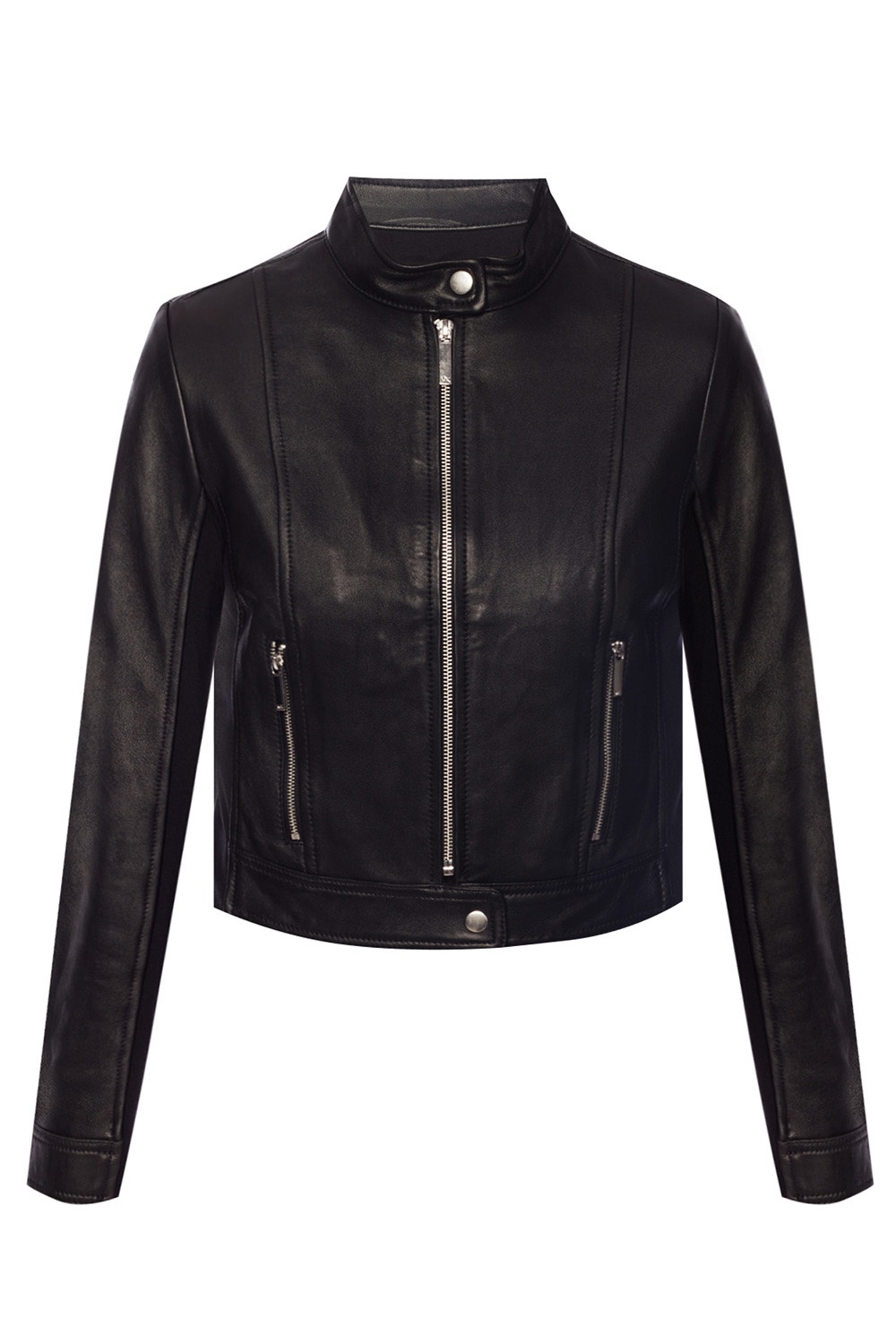 michael kors leather jacket canada