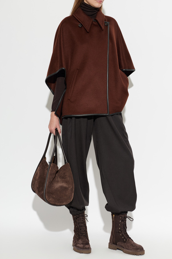 Max Mara ‘Gentile’ cashmere poncho