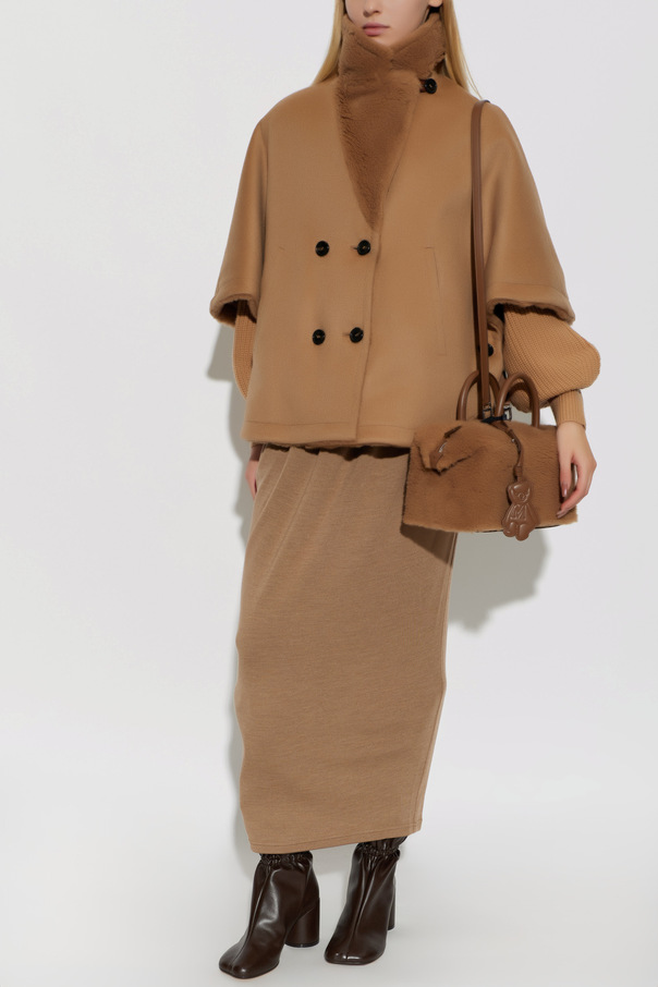 Max Mara Double-sided '‘Memo’' poncho