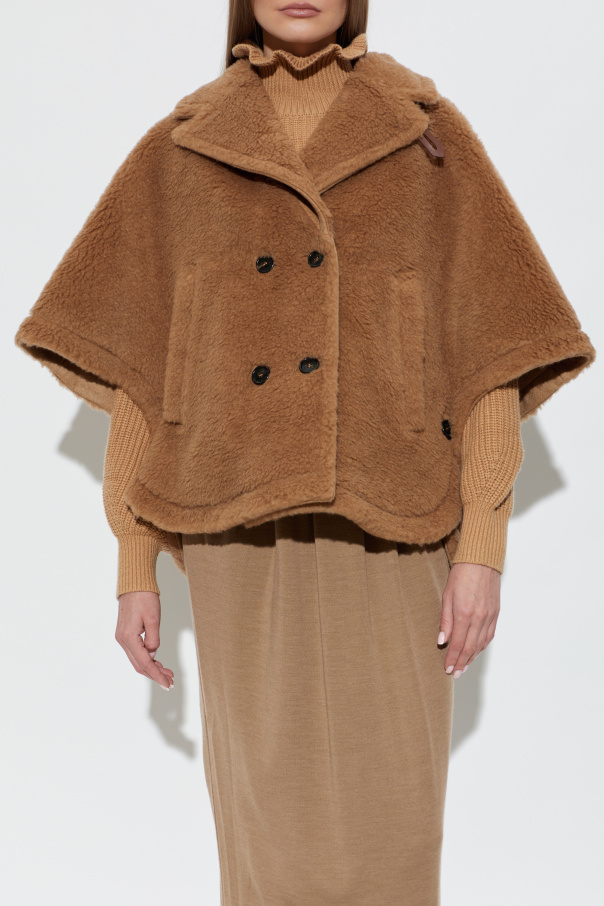 Max Mara Double-sided ‘Memo’ poncho
