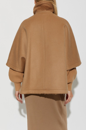 Max Mara Double-sided '‘Memo’' poncho