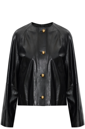 Chaqueta de cuero "Bouquet"