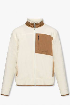 hooded zip-up jacket Bianco