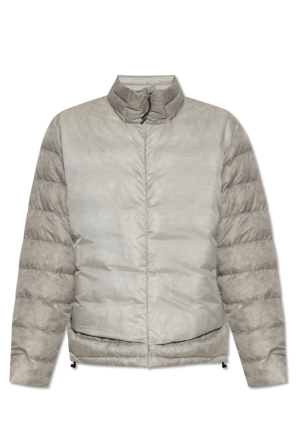 Dale of Aspen panelled knitted jacket
