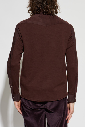 Eleventy Suede shirt