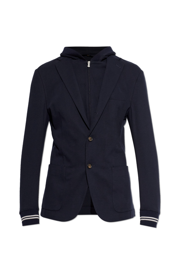 Jacket made of combined materials od Eleventy