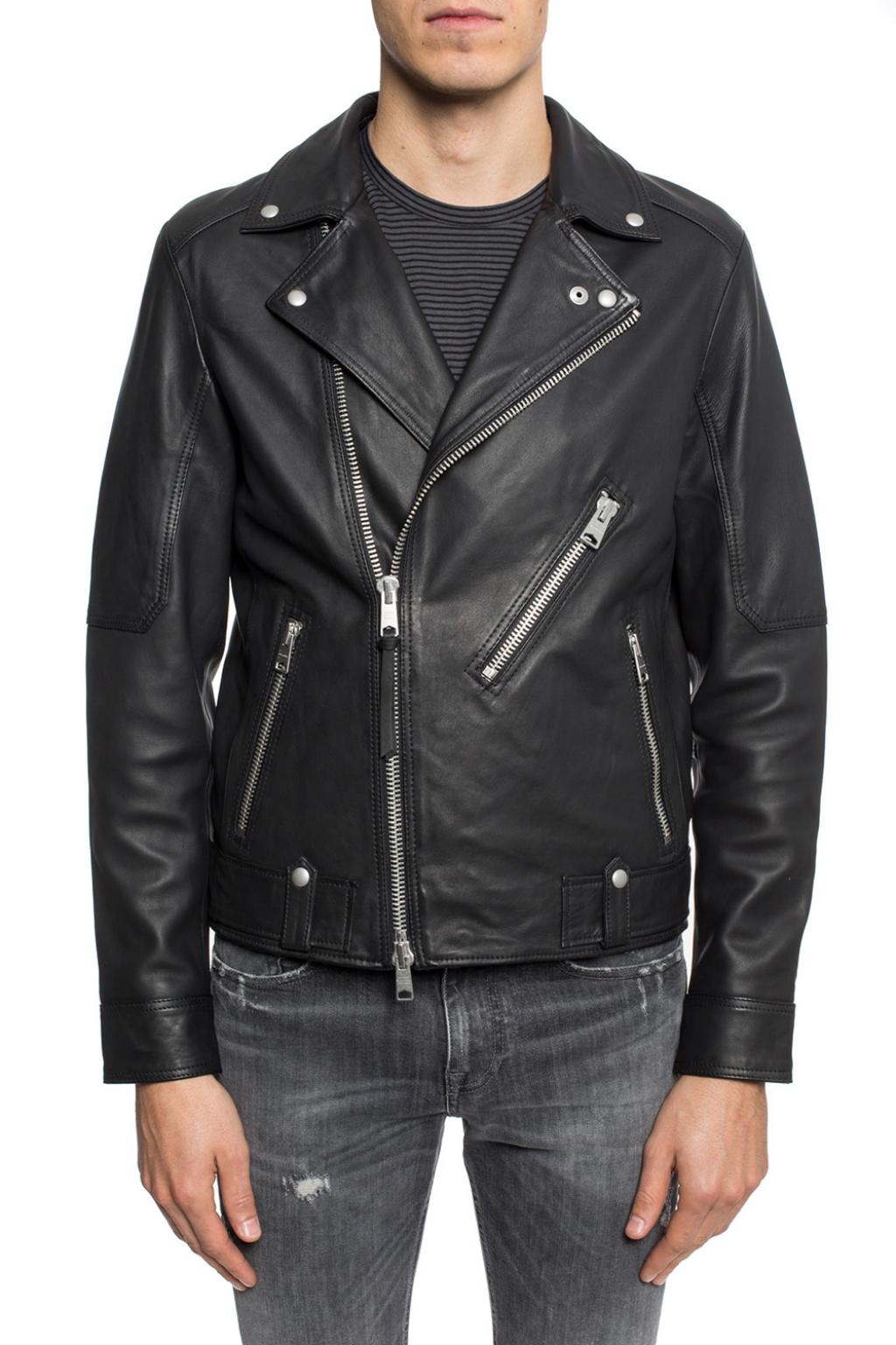 allsaints naoki leather jacket