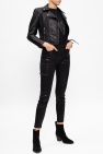 AllSaints BLACK ‘Neve’ leather jacket
