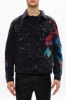 Diesel BLACK Patterned denim jacket