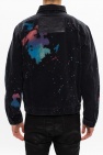 Diesel BLACK Patterned denim jacket
