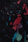Diesel BLACK Patterned denim jacket