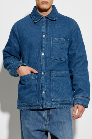 Maison Kitsuné Padded denim jacket