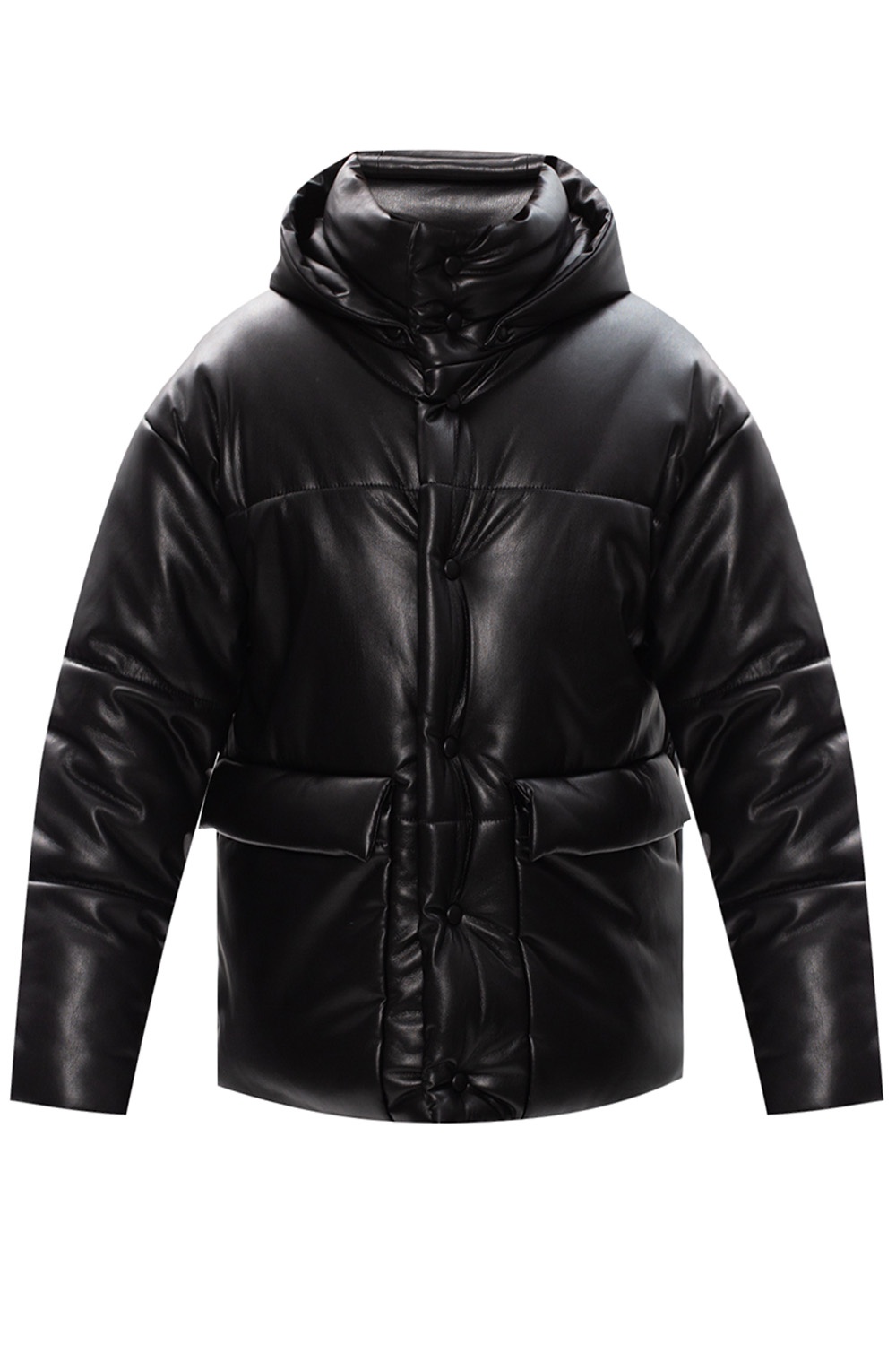 Nanushka Puffer Single jacket with hood