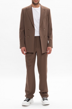 Marynarka z otwartymi klapami od Nanushka