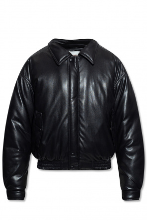 ‘ands’ vegan leather jacket od Nanushka