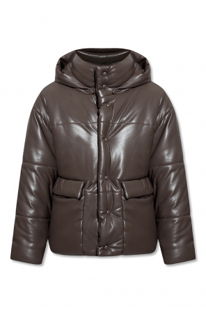 ‘hyde’ vegan leather jacket od Nanushka
