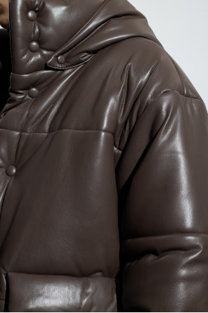 Nanushka ‘Hyde’ vegan leather Moose jacket