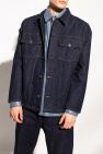 Nanushka Denim Cashmere-silk jacket