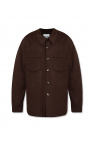 stone island tela cotton overshirt jacket item