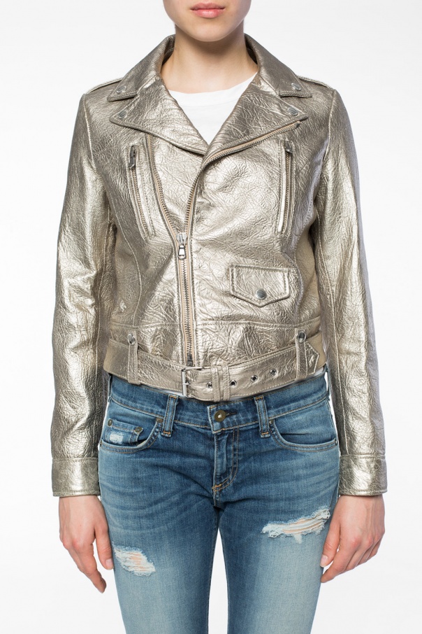 Cropped Biker Jacket Red Valentino Vitkac