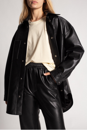 Nanushka Vegan leather Karl jacket