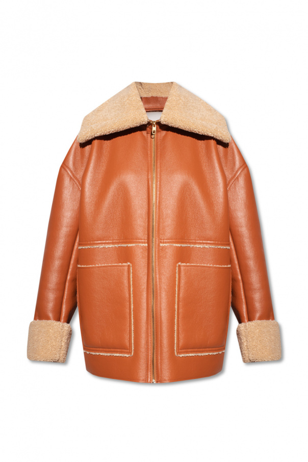 Nanushka Faux shearling jacket