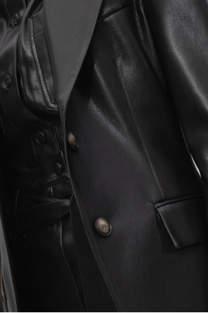 Nanushka ‘Hathi’ vegan leather blazer