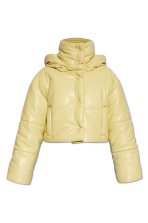 ‘aveline’ puffer jacket from vegan leather od Nanushka