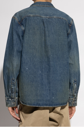 Helmut Lang Denim shirt with vintage effect