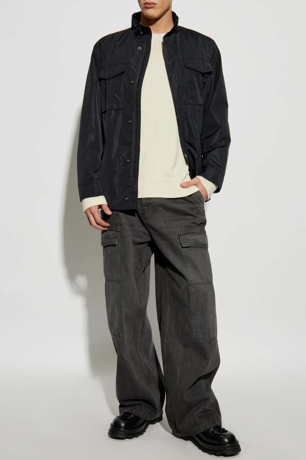 Theory Jacket with stand-up collar