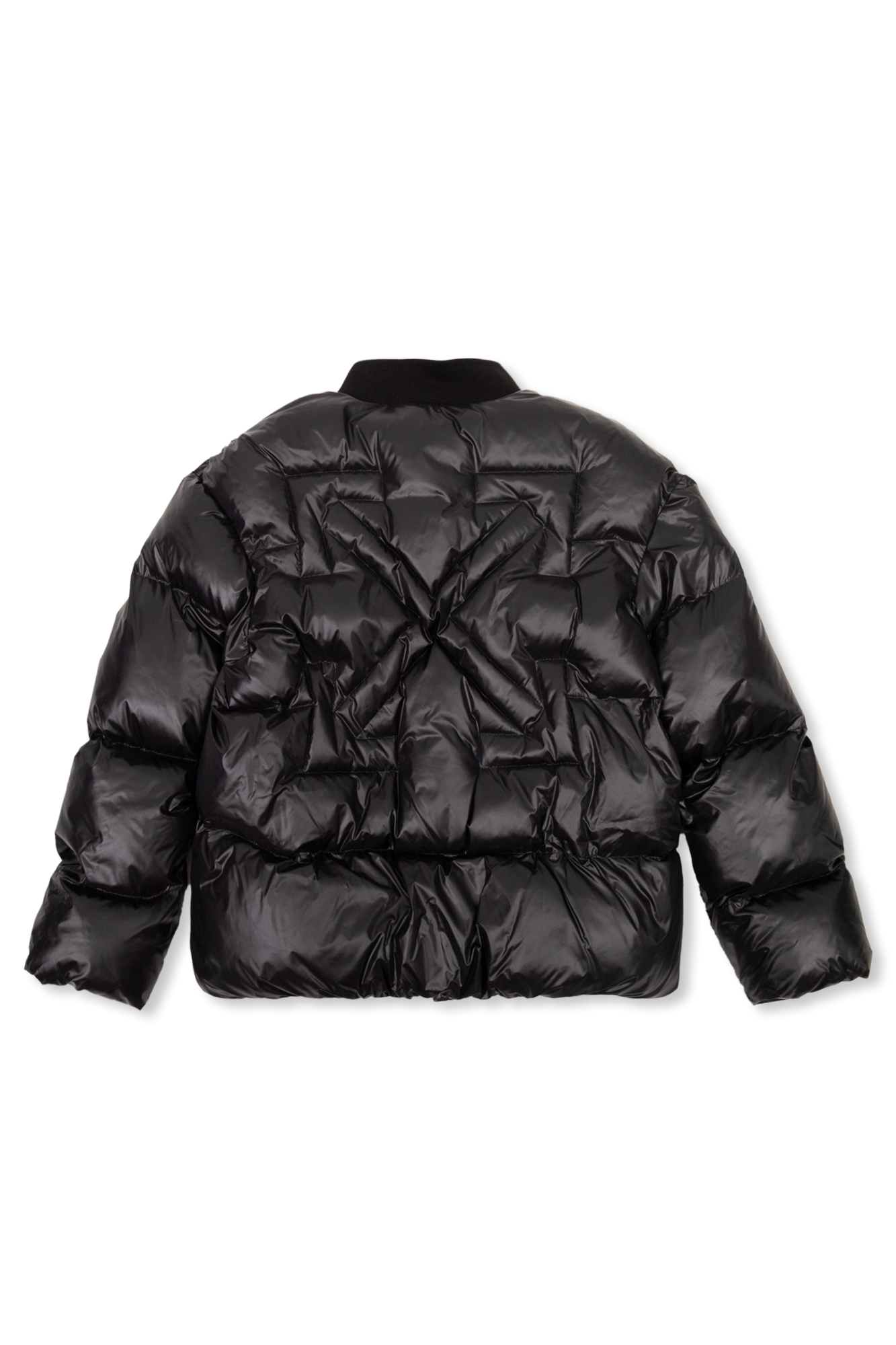 Off-White Kids Insulated Gar jacket with logo